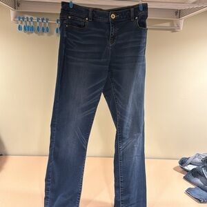 Inc Denim Skinny Leg dark wash size 8 great condition